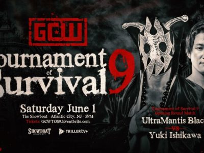 GCW Tournament of Survival 9 Ultramantis Black vs Yuki Ishikawa