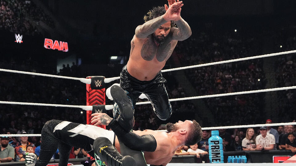 Jey Uso Finn Balor WWE RAW Match