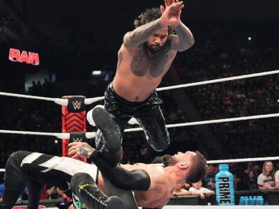 Jey Uso Finn Balor WWE RAW Match