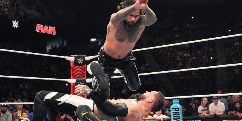 Jey Uso Finn Balor WWE RAW Match