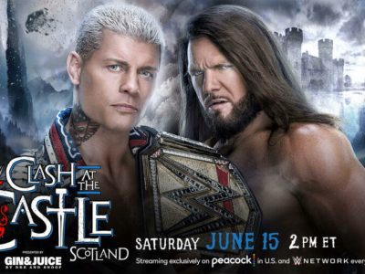 WWE Clash at the Castle 2024 Cody Rhodes vs AJ Styles