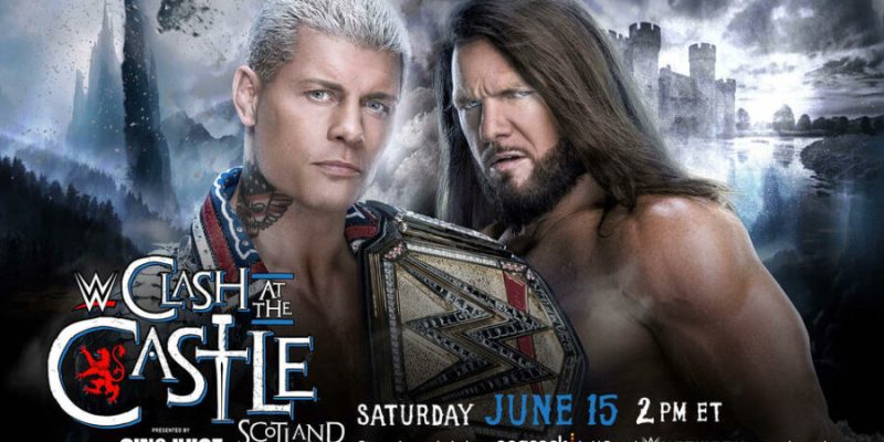 WWE Clash at the Castle 2024 Cody Rhodes vs AJ Styles