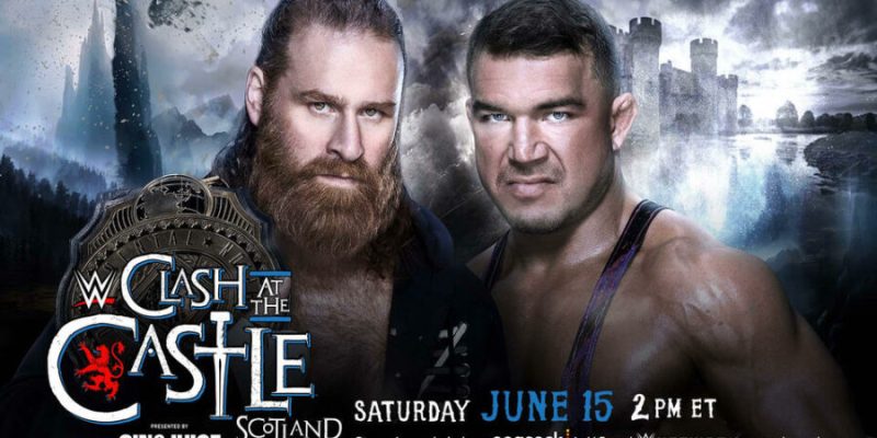 WWE Clash at the Castle 2024 Sami Zayn vs Chad Gable