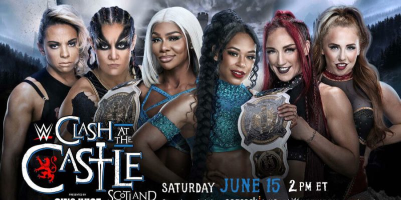 WWE Clash at the Castle 2024 Womens Tag Team Title Match