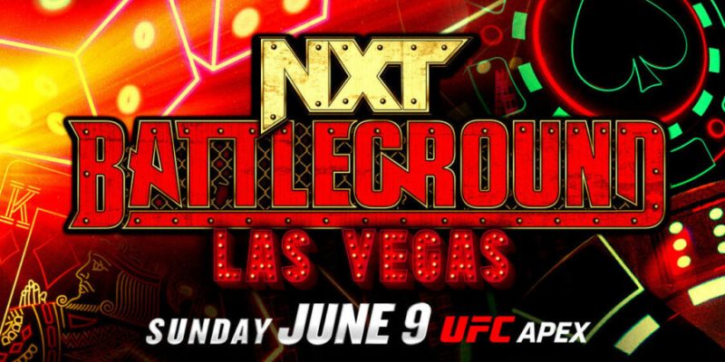 WWE NXT Battleground 2024 Logo Poster