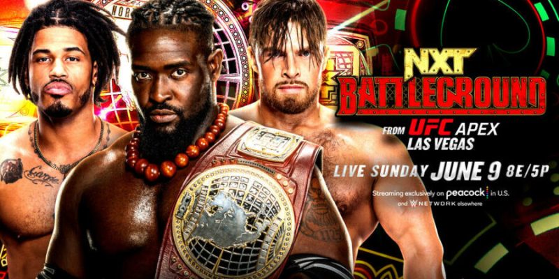 WWE NXT Battleground North American Title Triple Threat