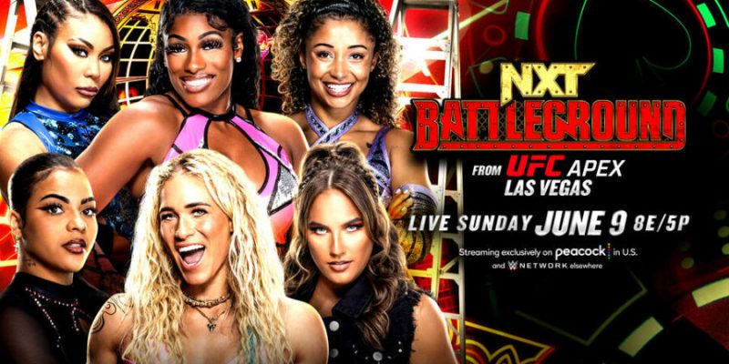 WWE NXT Battleground Womens North American Title Ladder Match