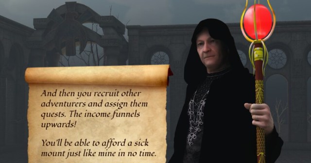 RPG NPC Definitely Disguising His MLM As A Sidequest