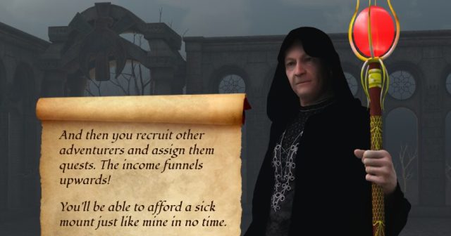 RPG NPC Definitely Disguising His MLM As A Sidequest