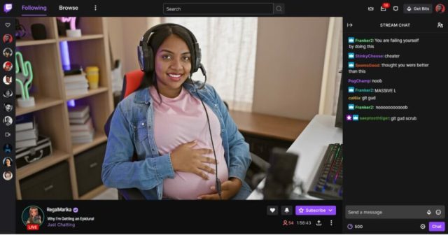 Pregnant Elden Ring Streamer Criticized for Using Epidural