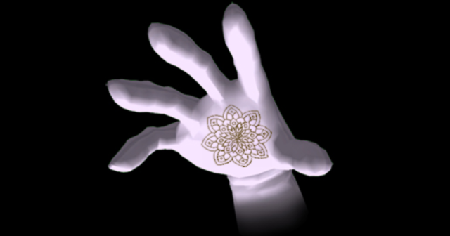 Master Hand Gets Henna Tattoo