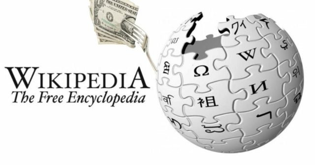 Wikipedia Awfully Close to Selling Your Data Unless You Fork Over Some Cash