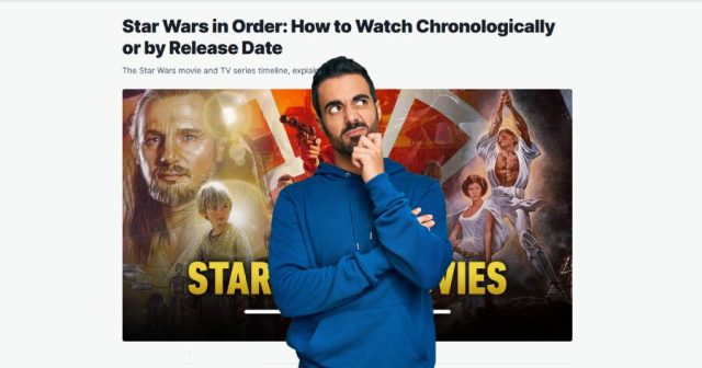 The Hard Drive Guide to the IGN Guide to Watching Star Wars in Chronological Order