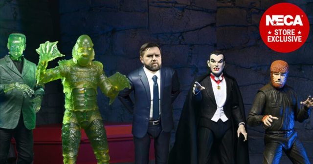 NECA Releases JD Vance Figure in Universal Monsters Collection