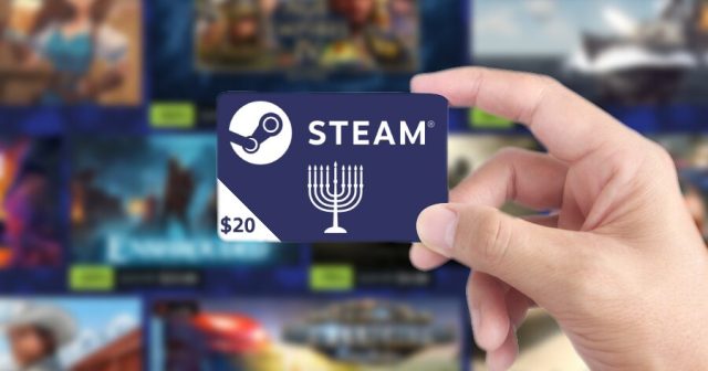 Hanukkah Miracle: One Steam Gift Card Enough for Eight Games