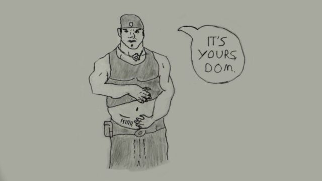Is Gears of War the Next Sonic? The Pregnant Marcus Fenix I Just Drew Thinks So