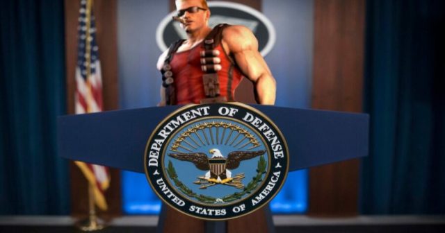 Duke Nukem Finds His New Pentagon Job Boring
