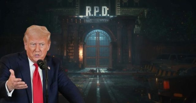 Trump Orders Feds to Reopen Raccoon City Police Department