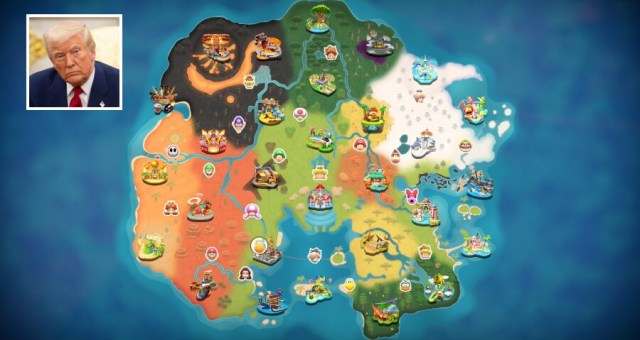 Trump Administration Condemns Mario Kart World’s Open Border Policy