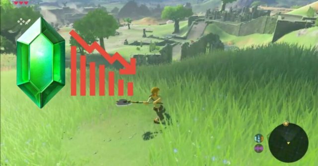 Rupee Value Plummets After Hyrule Field is Mowed