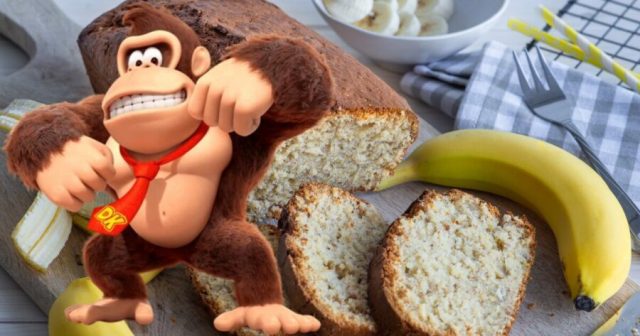 Here Is Donkey Kong’s Really Disgusting Banana Bread Recipe