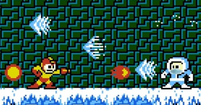 Mega Man Ruthlessly Beats the Shit Out of Ice Man