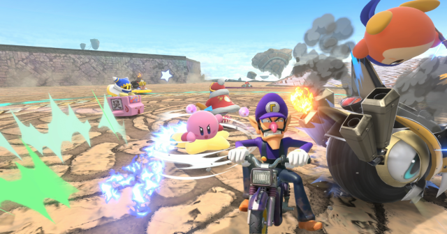 Sakurai Adds Waluigi to Kirby Air Riders