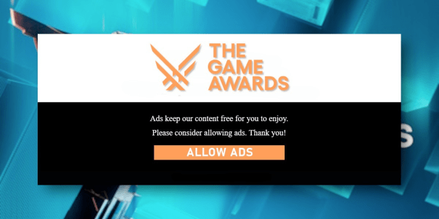 How to Turn Off Your Ad Blockers So You Can Watch The Game Awards